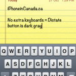 Siri Dictate key