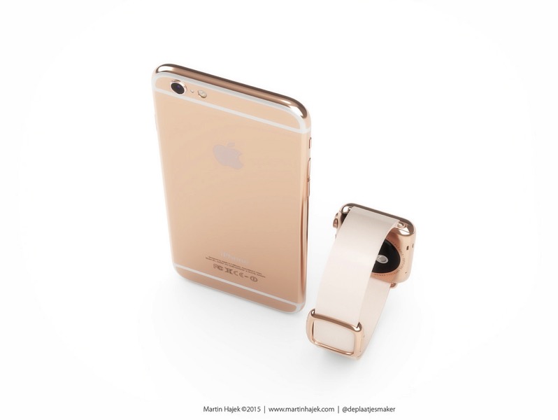 3D Renders Imagine Rose Gold â€˜iPhone 6Sâ€™ to Match your 22,000 ...