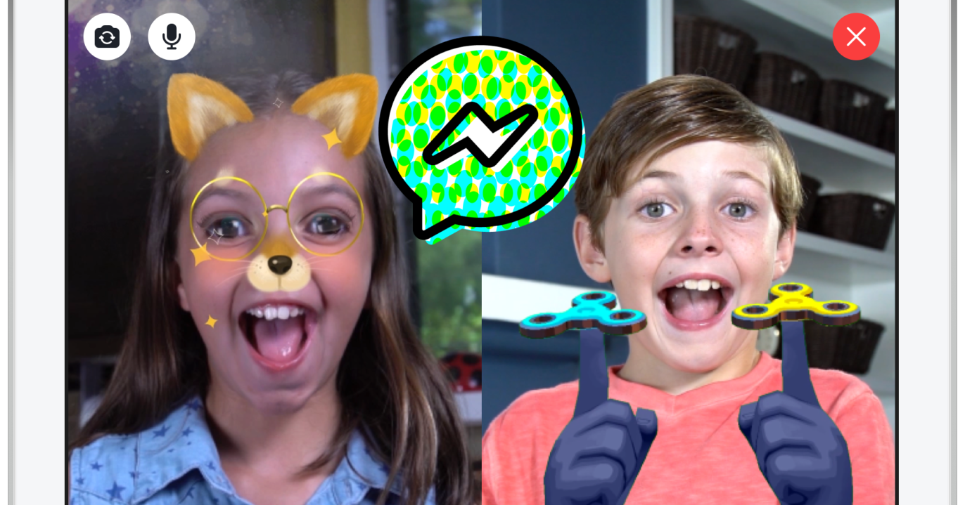 Facebook now has a Messenger app just for kids