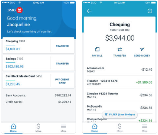how to find direct deposit bmo