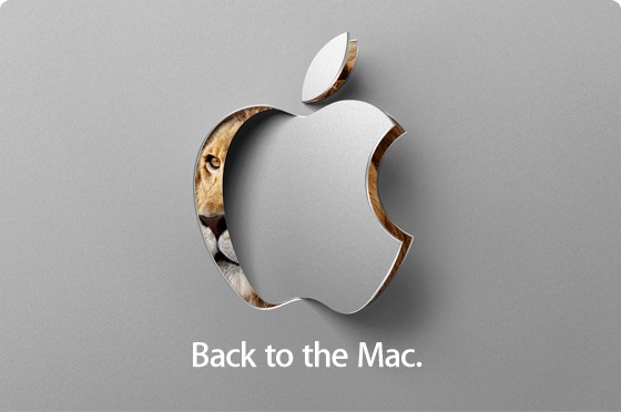 Apple Back to the Mac