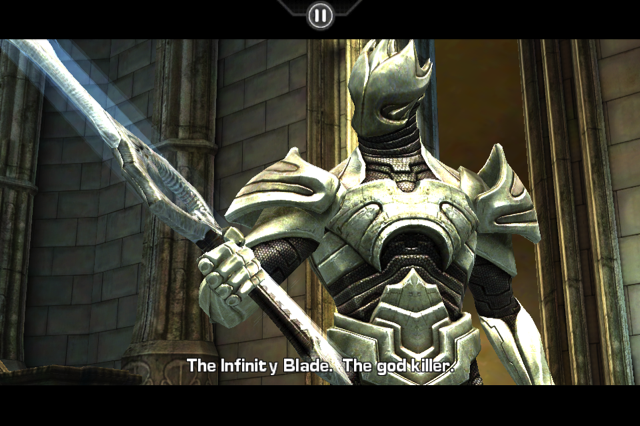 infinity blade sword