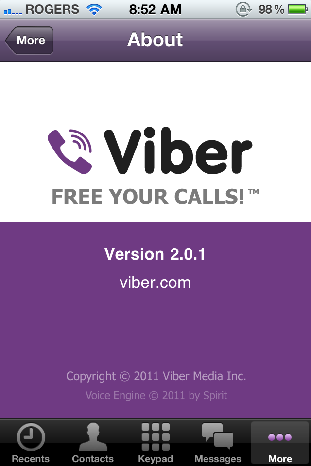 viber messaging app