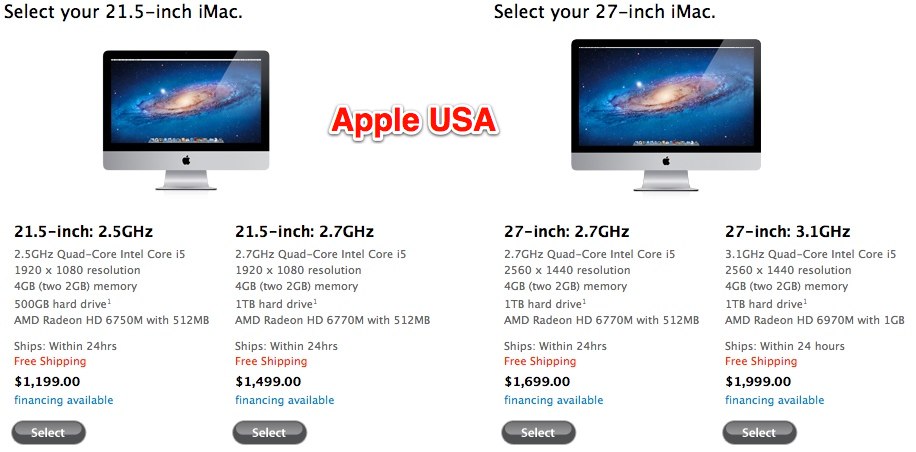 Apple Mac Prices