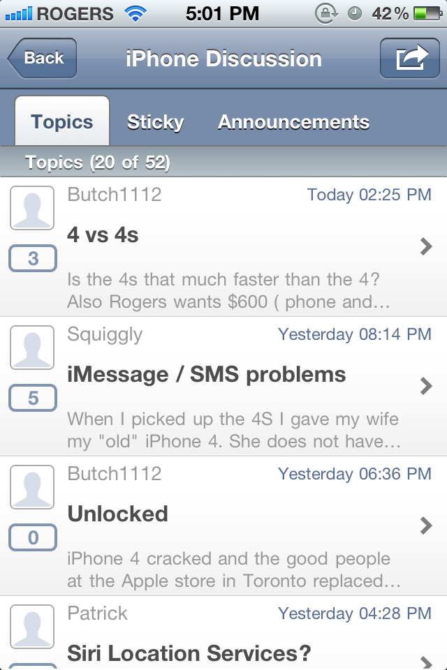Tapatalk iPhone Forum App Review [CONTEST] | iPhone in Canada
