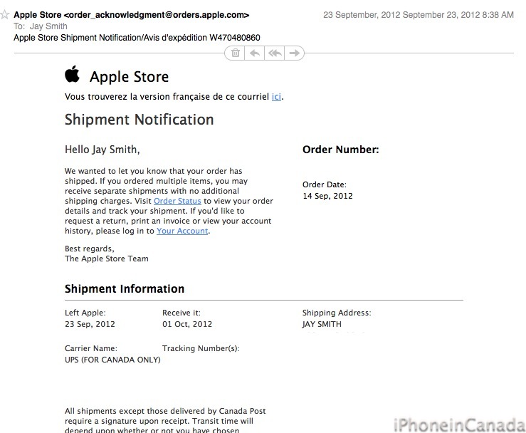 Next Wave of iPhone 5 Pre-Orders Have Shipped from Apple | iPhone in Canada