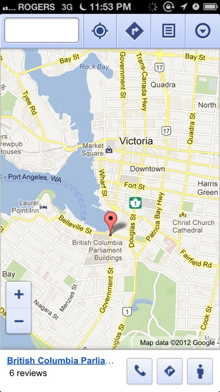 Google Street View Goes Live in the Google Maps Web App • iPhone in Canada  Blog