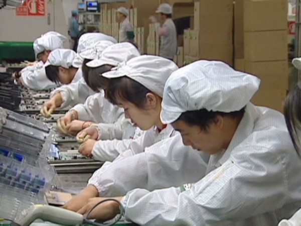 iPhone 5 assembly line Foxconn