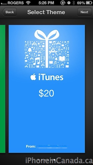 itunes gifts4