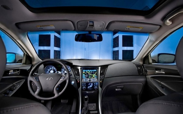 2013 Hyundai Sonata Interior Dashboard 1024x640