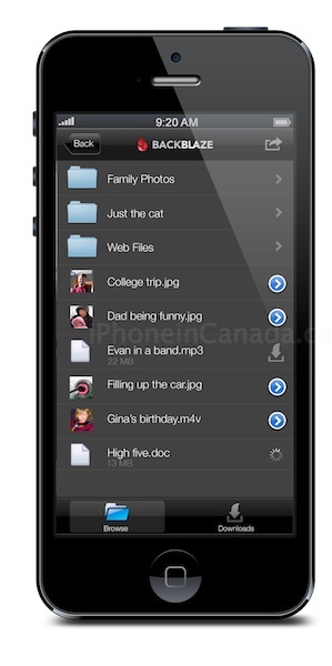 Backblaze app Screenshot 3