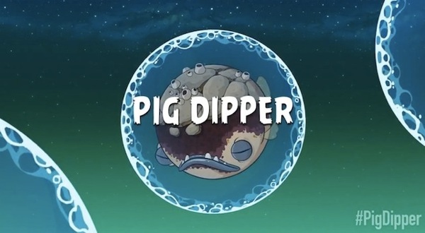 Angry birds space pig dipper