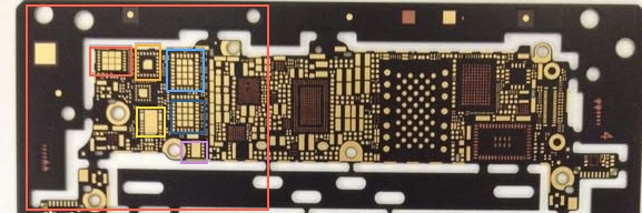 iPhone 5 printed circuit board