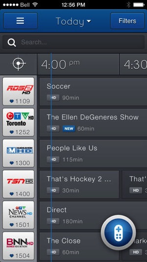 Bell Fibe Remote for iOS: Control Fibe TV Service with iPhone or ...