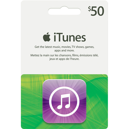 itunes gift card