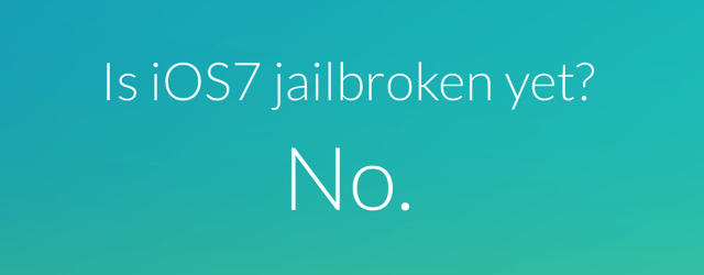 Ios 7 jailbreak