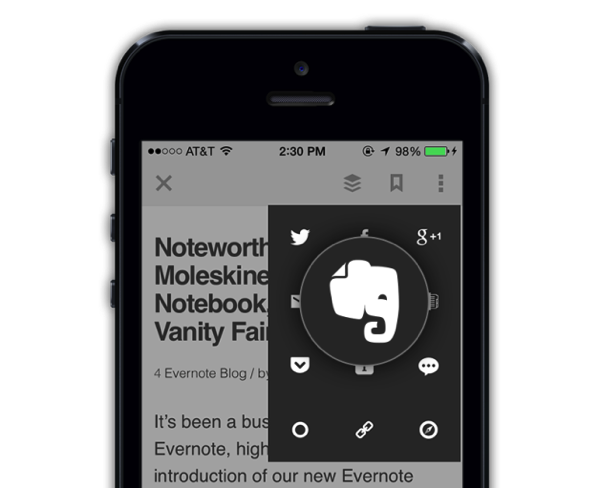 Evernote mobile