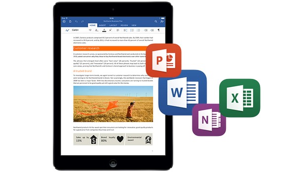 Office for ipad w icons 620x349