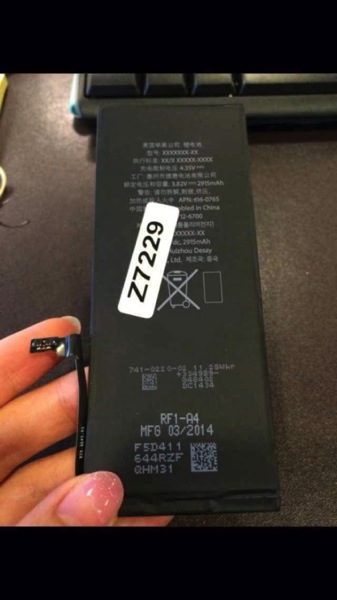 Iphone 6l battery
