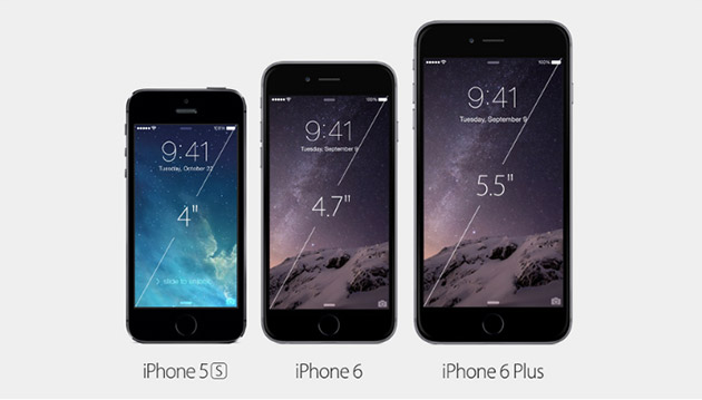 Iphone size comparison