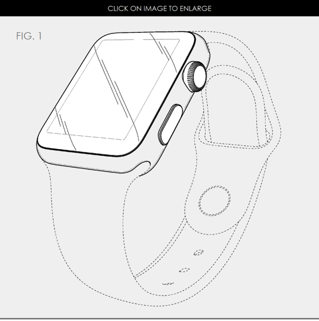 Apple watch patent