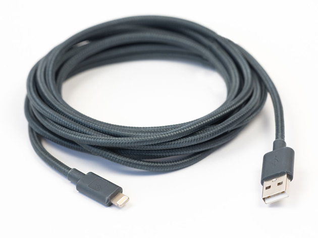 Braided lightning cable