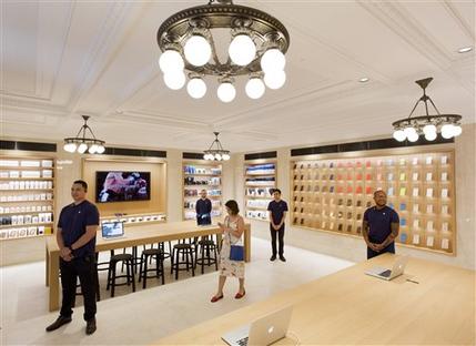 Apple Store Embracing The Old