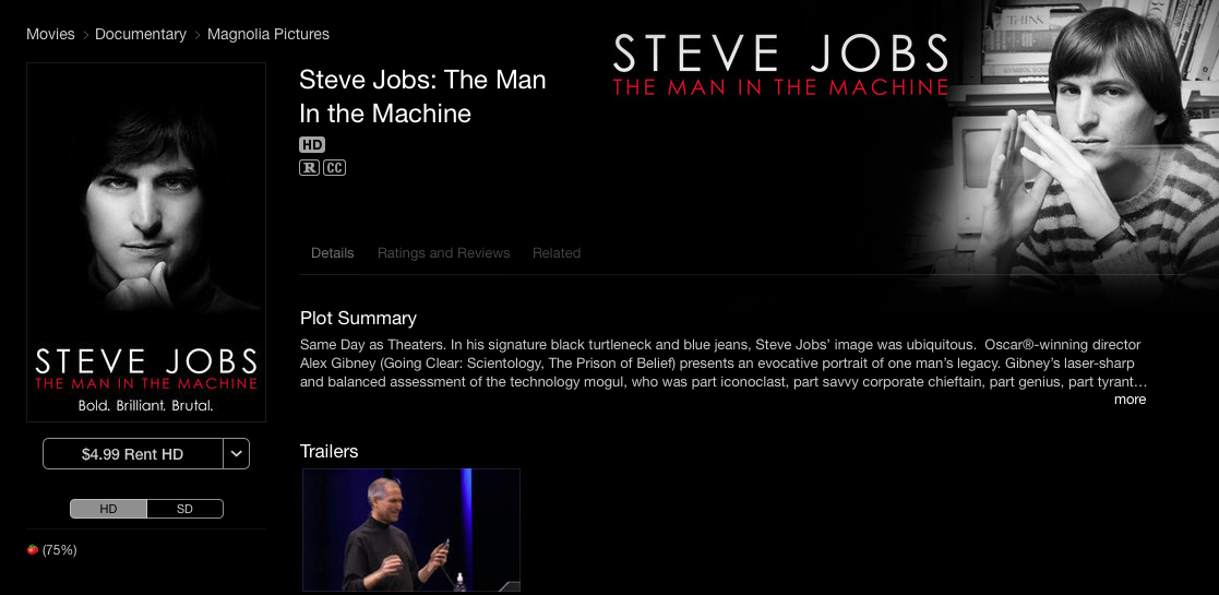 steve jobs the man in the machine