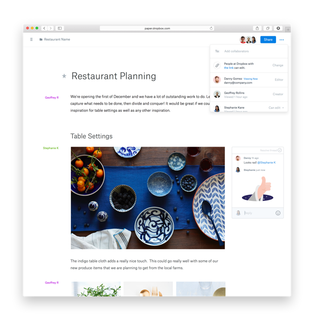 restaurant_planning