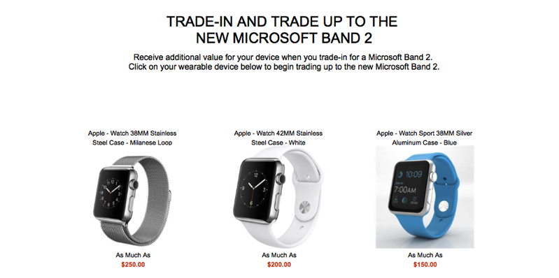 Microsoft apple watch