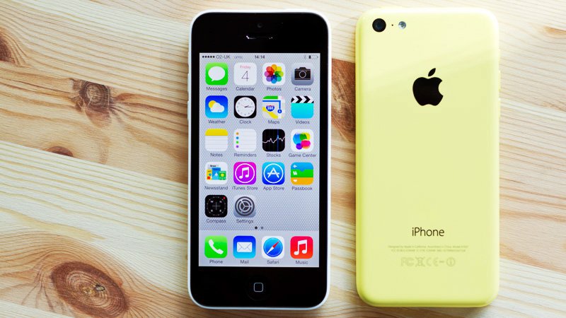 IPhone 5c yellow