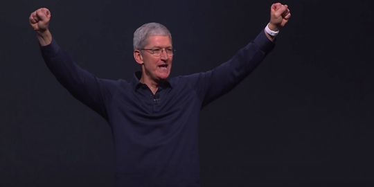 Tim cook arms event