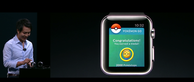Apple watch pokemon go