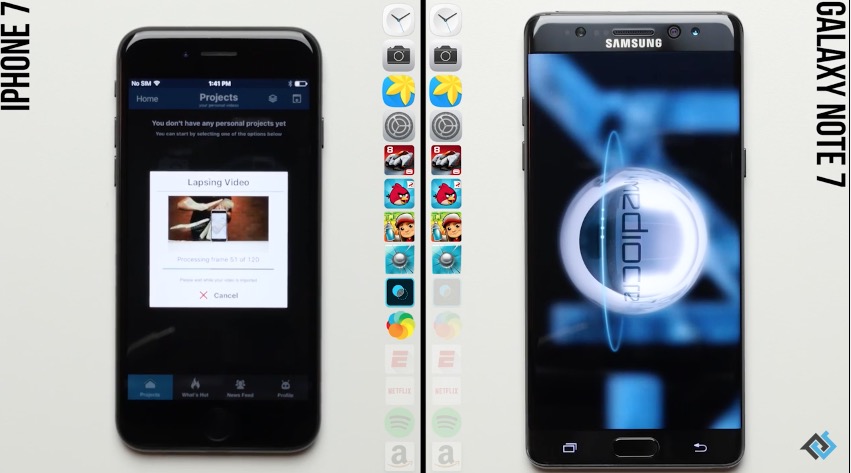 Iphone 7 vs galaxy note 7