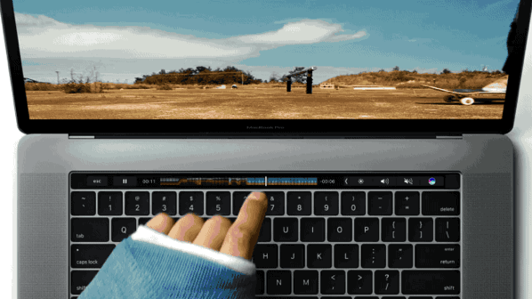 Touch bar macbook pro