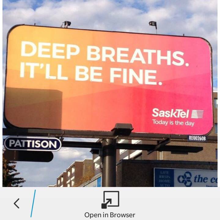Sasktel billboards