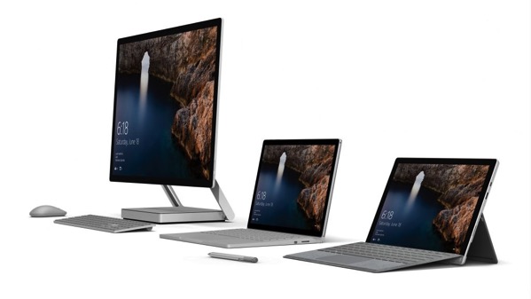 Surface lineup
