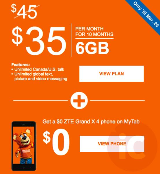 Freedom mobile email offer