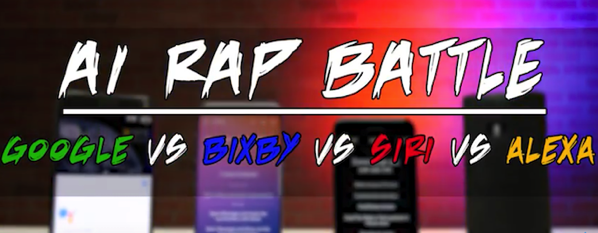 AI Rap Battle: Siri vs. Alexa vs. Google Assistant vs. Bixby [VIDEO] • in Canada Blog