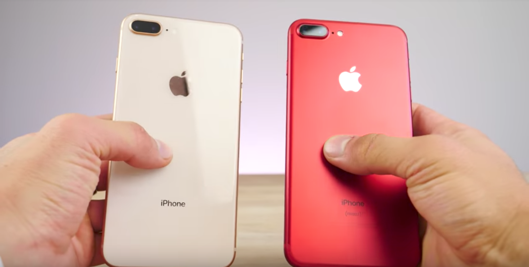 Speed Test Apple's iPhone 8 Plus vs iPhone 7 Plus [VIDEO] iPhone in