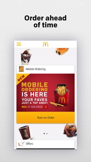Mcdonald s mobile ordering
