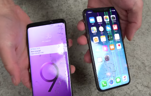 Samsung galaxy s9 vs iphone x