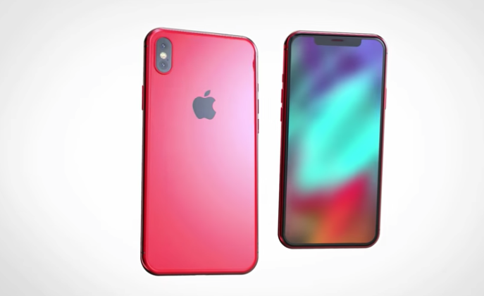 Product red iphone x
