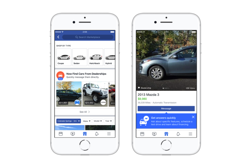 Facebook marketplace vehicles