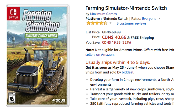 Farming simulator switch