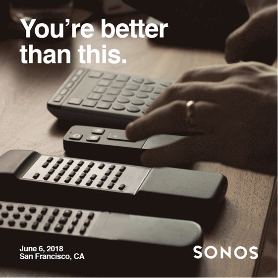 Sonos save the date