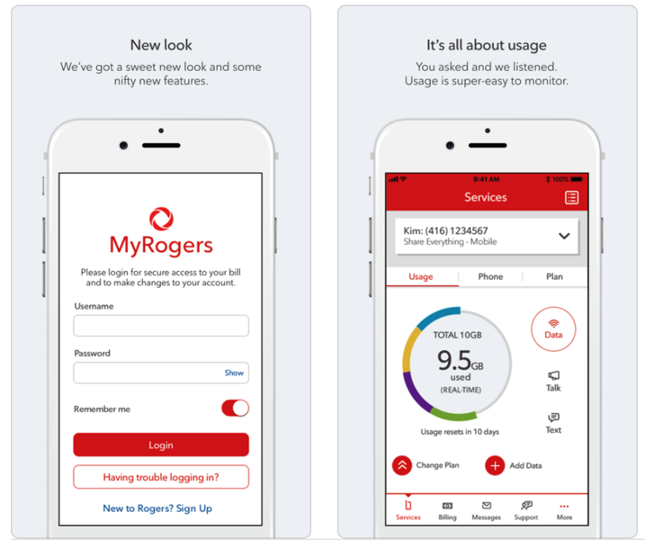 Myrogers For Iphone Updated With New Design, Face Id And Touch Id Support •  Iphone In Canada Blog