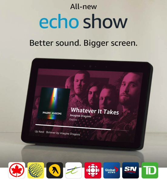 Echo show new