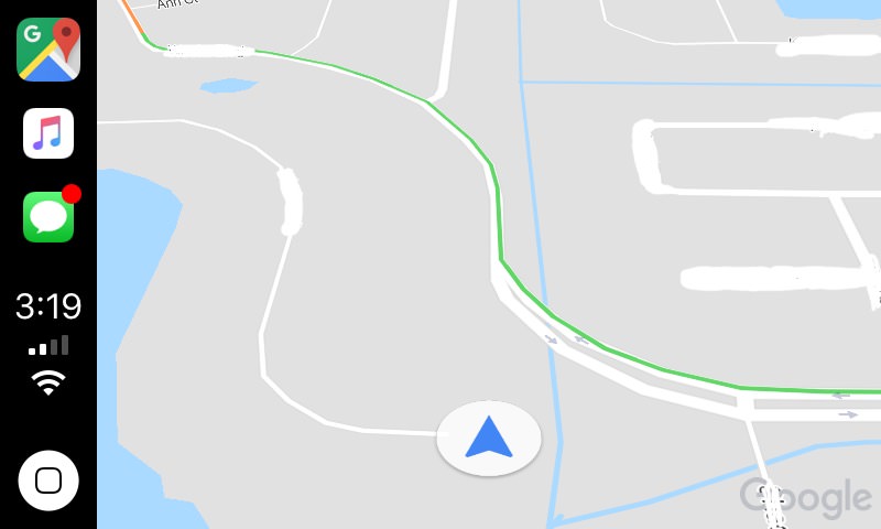 Google maps carplay 2
