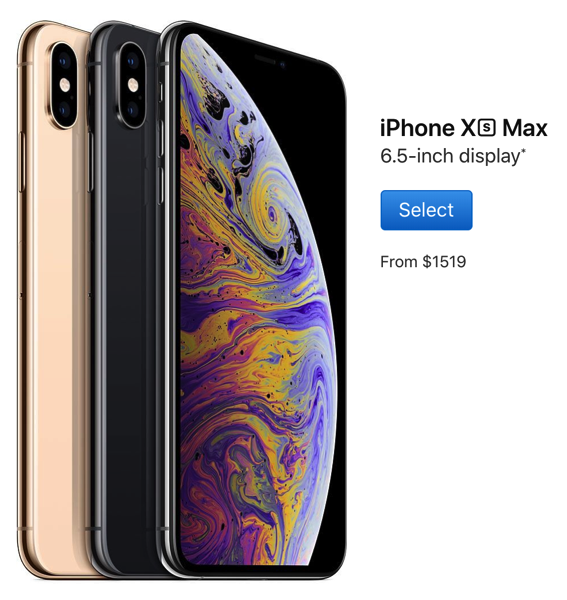 Iphone xs max pre order